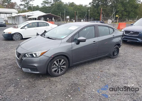 2021 Nissan Versa Sv Xtronic Cvt из США, поврежденный, VIN 3N1CN8EV5ML870436